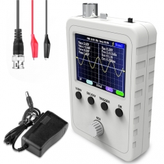 Updated 2.4" TFT Digital Oscilloscope Kit with Power Supply and BNC-Clip Cable Probe Q15001 (Assembled Finished Machine)