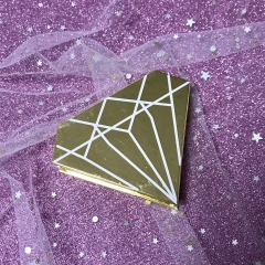 Gold Diamond rectangle case lashes deal (1-1000pcs)