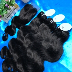 10a 3-4pcs bundles + 1pcs closure