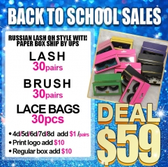 Back to School QH Lashes Special