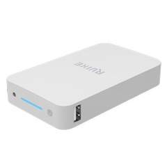 High capacity li-ion 10000mah power bank with LED torch