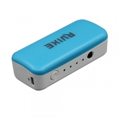 Mini li-ion power bank 2500mah with LED torch