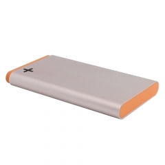 Fashionable metallic design power bank 5000mah/10000mah/15000mah