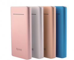 Ultra thin metal +ABS power bank 10000mah