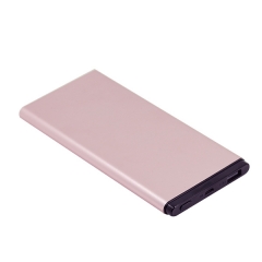 Ultra thin power bank with LCD power display