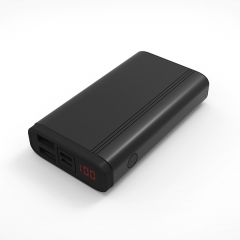 Mini PD quick charger with LCD display