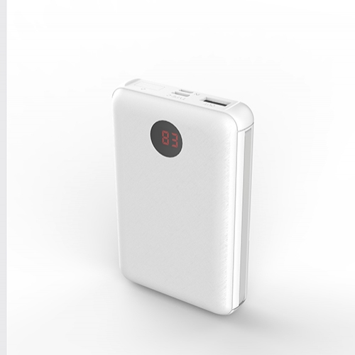 mini power bank 10000mAh with built in cable for all cellphone