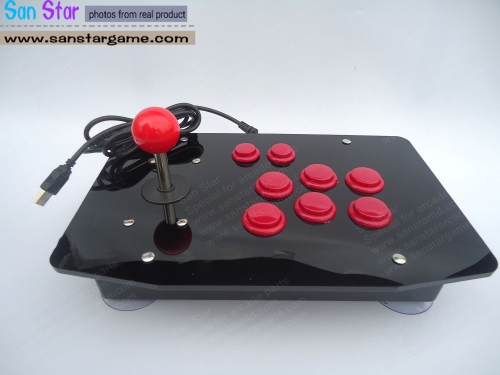 USB Arcade Fighting Joystick Gaming Controller Gamepad Video Game For PC Desktop Computers