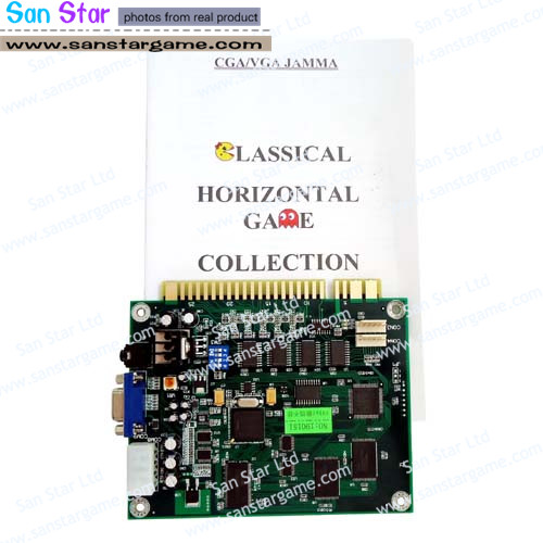 Free shipping Specail Sale only for USA   19 In 1 Classical Game PCB Jamma Multi Game PCB