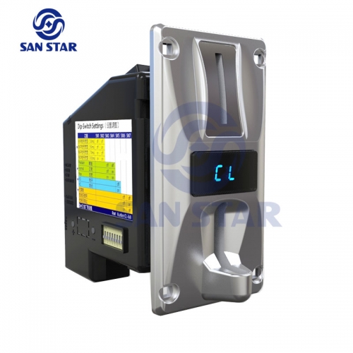 LED Display Multi Coin Acceptor Can Work 3 Groups Of Coins