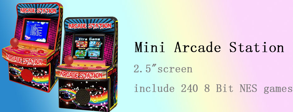 mini arcade station for sale