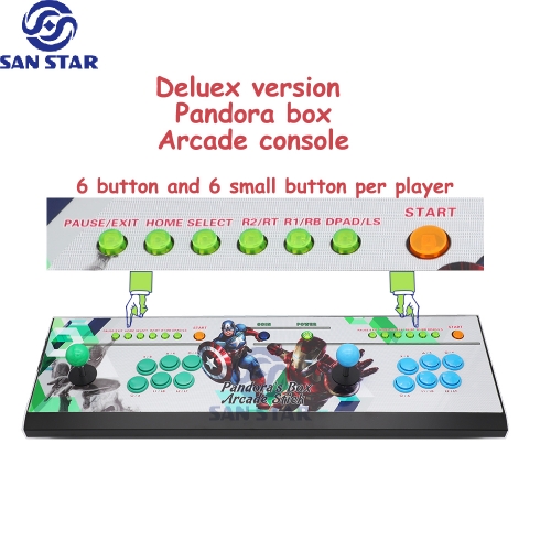 Deluxe version 6 button Per play Retro Pandora box Arcade console
