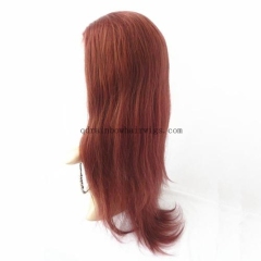 #33 18'' Straight Chinese Remy Hair Full Lace Wigs in Stock