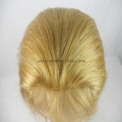 Silky Straight 18'' #27 Remy Human Hair Full Lace Wigs in Stock