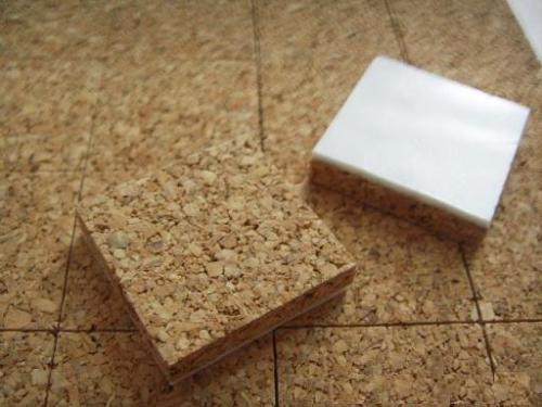 Spacer pad cork pad EVA STICKER for glass