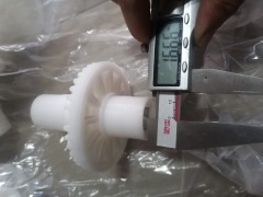 big plastic gear for Bavelloni glass machine
