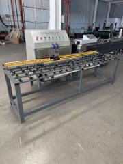 Glass edge grinding and film removal machine