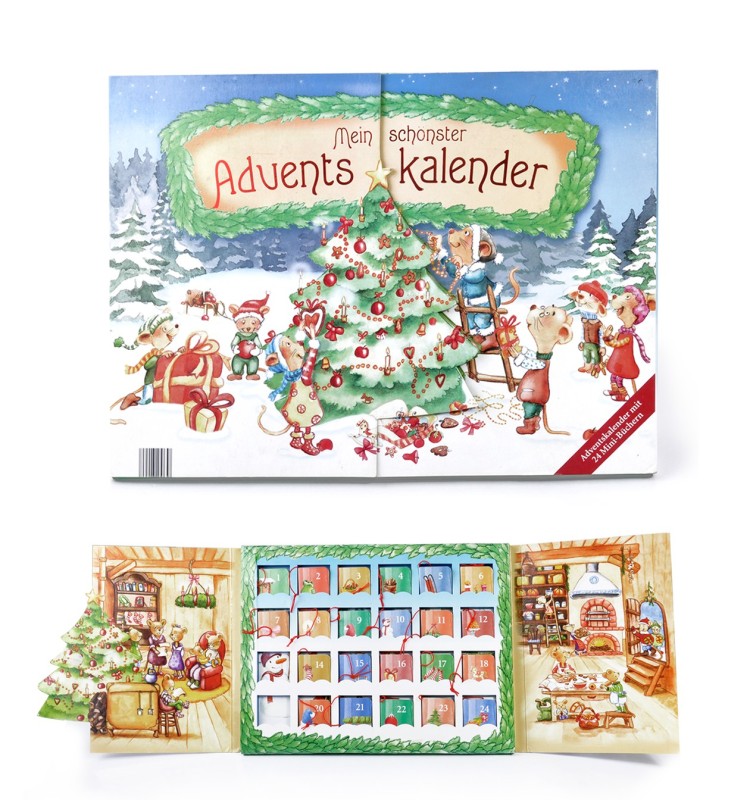 Christmas Calendar Box set with 24mini books