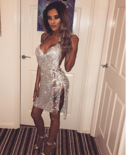 sexy diamond dress