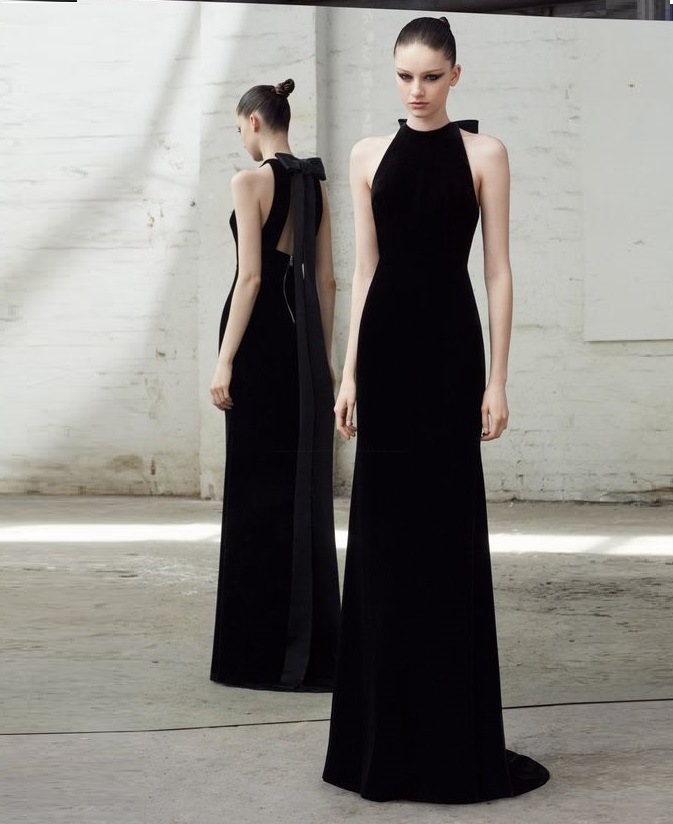 black elegant outfit