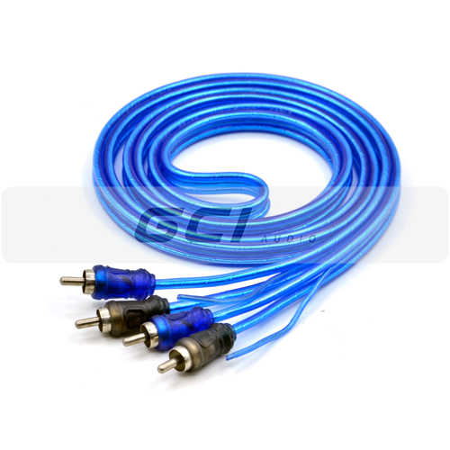 Manufacture Car Audio audio rca cables(R-12024)