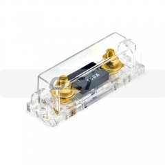 Car Stereo Audio Standard 150A Gold Plated ANL Fuse holder(FH-11091N)