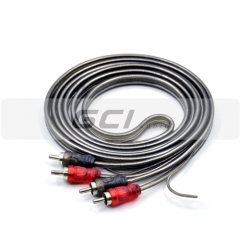 Manufacture Car Audio rca sound cable(R-12023)