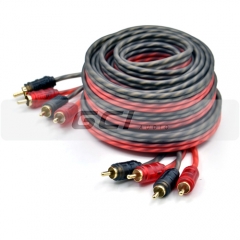 Manufacture Car Audio rca audio cable（R-14193）