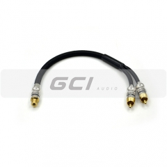 Manufacture Car Audio Y-RCA audio cable(YR-42082)