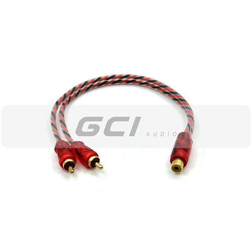 Manufacture Car Audio Y-RCA Cable(YR-12022)