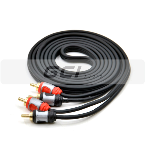 Manufacture Car Audio rca audio cable(R-22111)