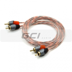 Manufacture Car Audio rca sound cable(R-22021)