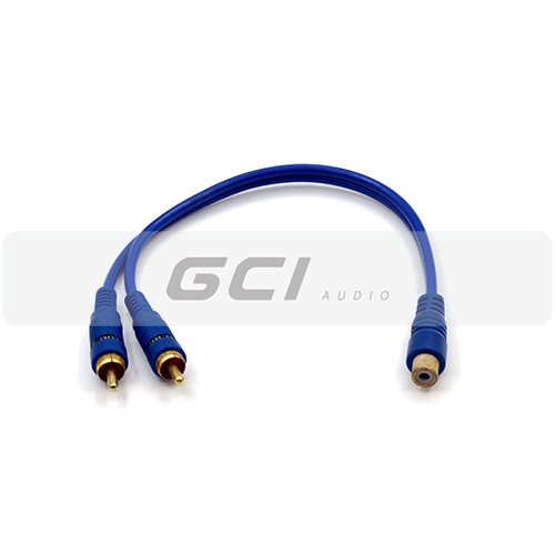 Manufacture Car Audio Y-RCA sound cable(YR-12233)