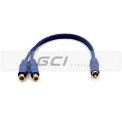 Manufacture Car Audio audio Y-RCA cables(YR-12101)