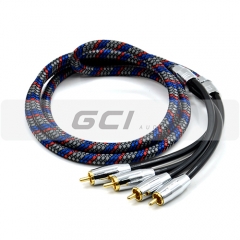 Manufacture Car Audio/Video RCA cable/ RCA Plug (R-42034)