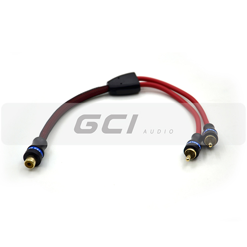 Manufacture Car Audio Y-RCA sound cable(YR-12094)