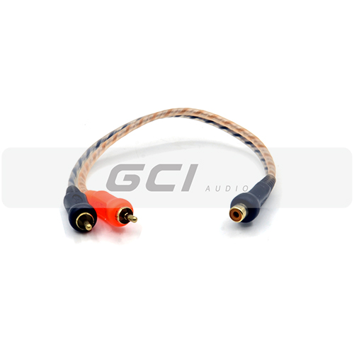 Manufacture Car Audio audio Y-RCA cables(YR-12281)