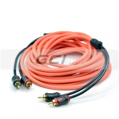 Manufacture Car Audio rca sound cable(R-22053)