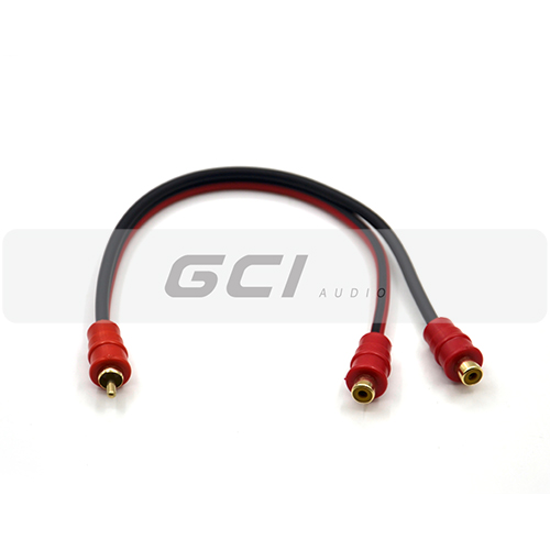 Manufacture Car Audio audio Y-RCA cables(YR-12161)