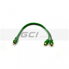 Manufacture Car Audio Y-RCA audio cable(YR-12021)