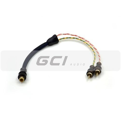 Manufacture Car Audio Car Y-RCA Wire(YR-12093)