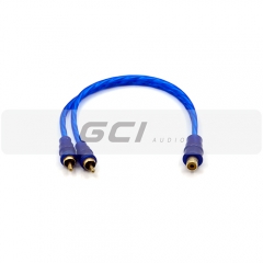 Manufacture Car Audio Y-RCA audio cable(YR-12165)