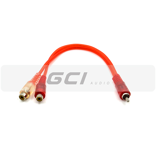 Manufacture Car Audio Y-RCA audio cable(YR-12031)