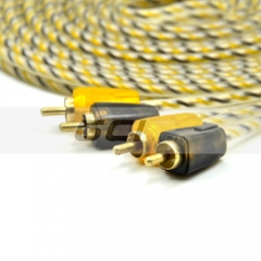 Manufacture Car Audio audio rca cables(R-12331)