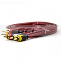 Manufacture Car Audio RCA Cable(R-23091)