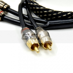 Manufacture Car Audio/Video RCA cable/ RCA Plug  (R-42061)