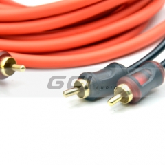 Manufacture Car Audio rca sound cable(R-22053)