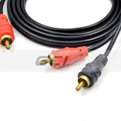 Manufacture Car Audio audio rca cables(R-12082)
