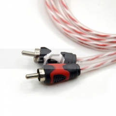 Manufacture Car Audio RCA interconnect cable(R-22012)