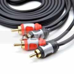 Manufacture Car Audio rca audio cable(R-22111)